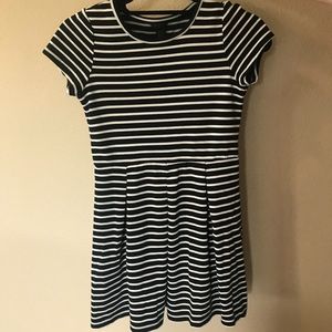 Striped dress.